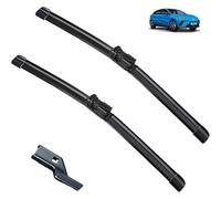 QVBGFF 2 pièces Essuie Glaces Avant Voiture,pour MG 4 MG4 EV Mulan EH32 2022 2023,durables Vision Claire, Conduite sûre,Kit Remplacement