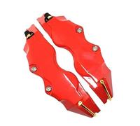 QVBGFF 2 Pièces Housse D'étrier De Frein Voiture,pour VW Golf 7 Variant 2012-2021,Protégez l'Frein Automatique,pour Modification de moyeu de Roue,S（19 * 5.2 * 4cm）-Red