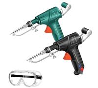 Qvhgnxcm Soudage de Coupe d'élimination de la Rouille, Outils de soudage au Laser Industriel chauffé en Interne, Ensemble de Pistolets de Soudure en Fer à Soudure multifonctionnement (Noir)