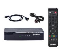 QVIART OG3WS, Récepteur Linux Satellite Full HD IPTV OTT + DVB-S, Internet TV Stalker IP Via l'app Qviart TV, Xtream & M3U, Define OS E2 Multiroom, Youtube, Personnalisable