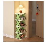 QVK Le meuble à chaussures indépendant n'a pas besoin d'être installé, peut être démonté et librement combiné, avec un espacement de 16 cm, convient pour l'entrée du couloir de la maison (taille M