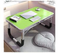 QVK Table D'éTude Pliable, Petite Table D'Ordinateur D'IntéRieur, AdaptéE Au Bureau Et Aux éTudes-Green