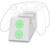 Qware Dual Charger Compatible avec Xbox X/S Series - Chargeur pour 2 contrôleurs
