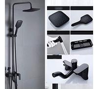 QWAXTRIW Ensemble de Douche de Salle de Bain d'hôtel Système de Douche Multifonctionnel en cuivre Taille personnalisée Design élégant Idéal pour la Maison et Les salles de Bains de Luxe