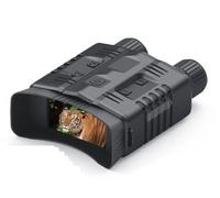 QWAXTRIW Goggles de Nuit, Appareil binoculaire Night Vision 4K WiFi 800m 800m Full Dark 8W Infrarouge 10x Télescope numérique Goggles pour Chasse Vidéo Record Night Vision Dispositif