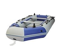QWAXTRIW Kayak Gonflable, Ensemble de canot de canoë Gonflable, pour Sortir en mer, pêcher, Jouer sur la côte, pour 1-2 Personnes Peuvent Supporter 210 kg
