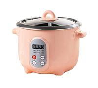 QWAXTRIW Mini cuiseuse à Riz Intelligente, Automatique Ménage Multifonctionnel Small Rice Cuideur, Cuisine de Riz à Petits dortoirs, Cuisaillement à Riz, cuisinière à Riz Multifonction, Rose