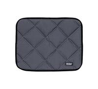 QWAXTRIW Pet Dog Car Dog Dog Mat Cross-Border Fur Summer Summer Anti-bite Imperping Back Seat Seat Seat Dog Mat (gris 45x36cm)
