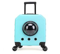 QWAXTRIW Sort de Sortie pour Animaux de Compagnie, Porte-Animaux sur Roues Case de Chariot pour Animaux de Compagnie, boîtier de Chariot pour Animaux de Compagnie, Chariot Peut être ajusté, pour la