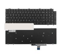 QWCOZSY Clavier d'ordinateur Portable pour Dell Precision 3590 3591 P104F(NO Backlit)