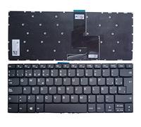 QWCOZSY Clavier Espagnol pour Lenovo IdeaPad 320-14 320-14ISK 320-14IKB 320-320-14AST 320S-14IKB 320S-14IKBR SP Noir Faciles à remplacer