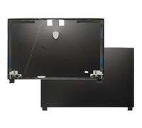 QWCOZSY Coque pour MSI GL75 MS-17E4 MS-17E5 GP75 MS-17E3 MS-17E7 GE75 MS-17E1 17E2 arrière/Lunette/Base supérieure/inférieure/charnières LCD Faciles à remplacer(A Cover GL75)