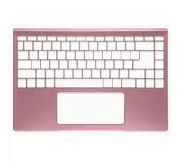 QWCOZSY Coque supérieure et inférieure pour Ordinateur Portable MSI Prestige 14 MS-14C1 MS-14C2 MS-14C4 MS-P14 Faciles à remplacer(Pink 4 Hole)