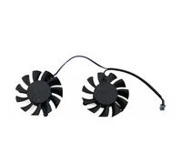 QWCOZSY Ventilateur de Refroidissement GPU 50MM 2PIN HA5510H12F-Z GTX 1650, pour MSI pour GeForce 4GT LP OC