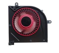 QWCOZSY Ventilateur de Refroidissement pour Ordinateur Portable MSI GS63VR GS63 GS73 GS73VR MS-17B1 pour Stealth Pro CPU BS5005HS-U2F1 GPU BS5005HS-U2L1 Cooler Faciles à remplacer(Red CPU)