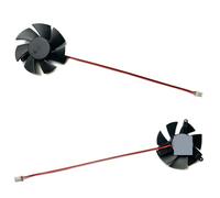 QWCOZSY Ventilateur de Remplacement pour Carte Graphique ZOTAC GeForce GT640 730 740 DDR3 LP Faciles à remplacer