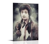 QWCWZPPZ Impression sur toile Billy Joel pour album de musique, décoration murale, décoration pour chambre à coucher, 20 x 30 cm, style cadre