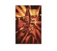 QWCWZPPZ Impression sur toile pour album de musique Rage Against The Machine - Décoration murale - 30 x 45 cm - Style sans cadre