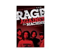 QWCWZPPZ Impression sur toile pour album de musique Rage Against The Machine - Décoration murale - Pour chambre à coucher - 20 x 30 cm - Style sans cadre