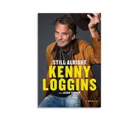 QWCWZPPZ Kenny Loggins - Couverture d'album de musique chanteur - Impression sur toile - Décoration murale pour chambre à coucher - 50 x 75 cm - Style sans cadre