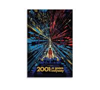 QWCWZPPZ Poster sur toile de films et séries télévisées classiques 2001 A Space Odyssey - Décoration murale pour chambre à coucher - 50 x 75 cm - Style sans cadre