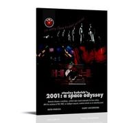 QWCWZPPZ Poster sur toile de films et séries TV classiques 2001 A Space Odyssey - Art mural décoratif pour chambre à coucher - 20 x 30 cm - Style cadre