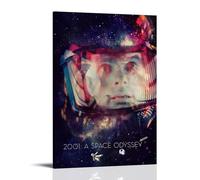 QWCWZPPZ Poster sur toile de films et séries TV classiques 2001 A Space Odyssey - Art mural décoratif pour chambre à coucher - 20 x 30 cm - Style cadre