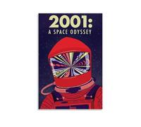 QWCWZPPZ Poster sur toile de films et séries TV classiques 2001 A Space Odyssey - Décoration murale pour chambre à coucher - 20 x 30 cm - Style sans cadre