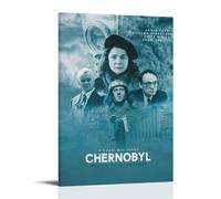 QWCWZPPZ Poster sur toile de Tchernobyl classique de films et séries télévisées - Décoration murale pour chambre à coucher - 20 x 30 cm - Style cadre