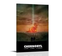 QWCWZPPZ Poster sur toile de Tchernobyl classique de films et séries télévisées - Décoration murale pour chambre à coucher - 20 x 30 cm - Style cadre