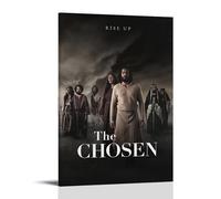 QWCWZPPZ Poster sur toile The Chosen classique de films et séries télévisées - Art mural décoratif pour chambre à coucher - 40 x 60 cm - Style cadre