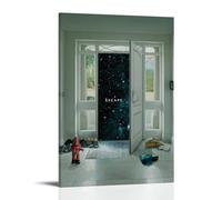 QWCWZPPZ The Twilight Zone Poster sur toile classique de films et séries télévisées - Décoration murale pour chambre à coucher - 20 x 30 cm - Style cadre