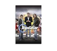 QWCWZPPZ Top Gear Poster sur toile classique de films et séries télévisées - Décoration murale pour chambre à coucher - 40 x 60 cm - Style sans cadre