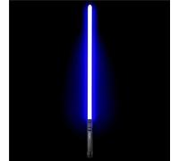 QWdfgS Sabre Laser, Sabres Laser Jedi Sith, poignée en Aluminium, 7 Couleurs changeantes, Support de Sabre Lumineux LED, épée Duel Lourde, Jouet à gravité for décoration d'intérieur for Adulte