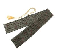 QWdfgS Sac pour épée d'arts Martiaux, Étui de Transport for Tai Chi, Tissu damassé 51 Pouces, Sac for épée Kendo Japonais Katana Samurai Wakizashi avec Pompon doré,A