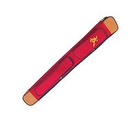QWdfgS Sac pour épée d'arts Martiaux, Sac de Transport for épée Taichi - Étui for Double Couche Kung Fu Chinois, étui for Armes d'arts Martiaux, Sac à bandoulière, Rouge, 109 cm(Red)