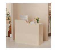 QWEASDF Comptoir avec Table intérieure. Stands de réception,comptoir de réception Moderne et Petit,Idéal pour l’Accueil de Bureau. l’Attention. la Boutique. Le Commerce(A4,L31.4in)
