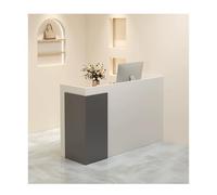 QWEASDF Petit comptoir de réception Moderne, Comptoir d'accueil avec tiroir verrouillable, comptoir de Vente au détail, Comptoir Caisse pour Magasin, Salon, Lobby, Bureau(E,L60cm/23.6in)