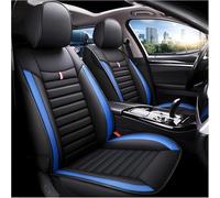 QWEDFSD Housses de Siège de Voiture pour MG MGS5 EV 2025,Imperméable Protection Siege La Poussière Ensemble Complet de Housses Siege Auto en Cuir, Blue-Black/B