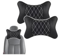 QWEERASS 2 Coussin Appuie Tete Voiture, pour Renault Austral E-Tech Hybrid 2023-2024 Appui Tete Voiture Cervicales Cou Soutien l'oreiller Mousse mémoire à 100%,A