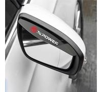 QWEERASS 2 Pièces Rétroviseur Pluie Sourcils,pour MG ZS EV SUV 2019-2023 Anti-Pluie Cache pour Rétroviseur Arrière De Voiture Anti-Pluie Et Anti-Neige Cache Pluie Adhésif