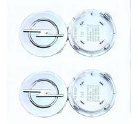 QWEERASS 4 Pièces Cache Moyeux, pour Opel Grandland X 2017-2021 60mm Capuchons de Moyeu de Roue Antipoussière et Antirouille Décoration de Forme,B
