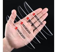 QWEERASS 4 Pièces Protection Portiere Voiture, pour Peugeot e-208 Rifter Protecteur de Bord de Porte de Voiture Bandes Anti Collision