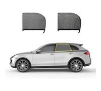 QWEERASS Chaussette Voiture Soleil, pour BMW X1 (U11) 2022-2024 Pare-Soleil Voiture Protection UV/Chaleur Privée Protège Couverture,2pcs Rear