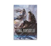QWEJNVCZ Poster de jeu Final Fantasy 16 - Peinture murale sur toile - Impression d'art moderne pour chambre à coucher - 40 x 60 cm