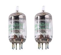 Qwertfeet 2 PièCes GE5654W GE5654 Tube à Vide Valve Tube éLectronique à Vide Mise à Niveau pour 6J1 6M1 6AK5 6J1P EF95 Amplificateurs Audio D'Appariement