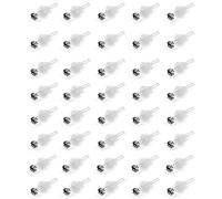 Qwertfeet 20 paires Fille Cristal Strass Ronde Boucles Goujons Pin Partie