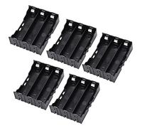 Qwertfeet 5 pièces noires 3 x 3,7 V 18650 batteries 6 broches porte-piles