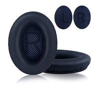 Qwertfeet Coussinets de rechange pour écouteurs Quiet Comfort 35 (QC35) et 35 II (QC35 II) Bleu