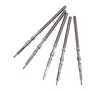 Qwertfeet Lot de 5 pièces de rechange pour montre en acier et tige de mouvement NH35 NH36 NH38 NH39